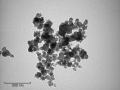 Carbon Soot Imaged with a TEM